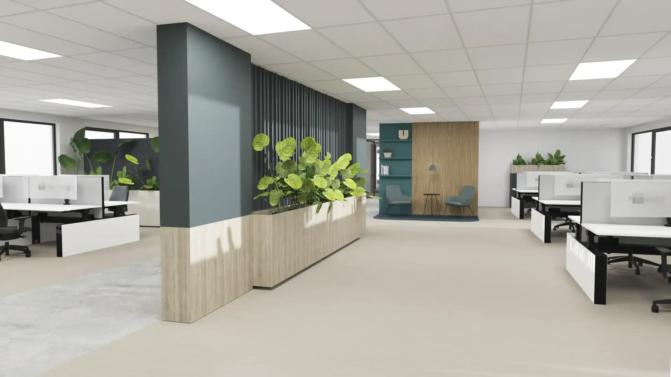 3D kantoorontwerp