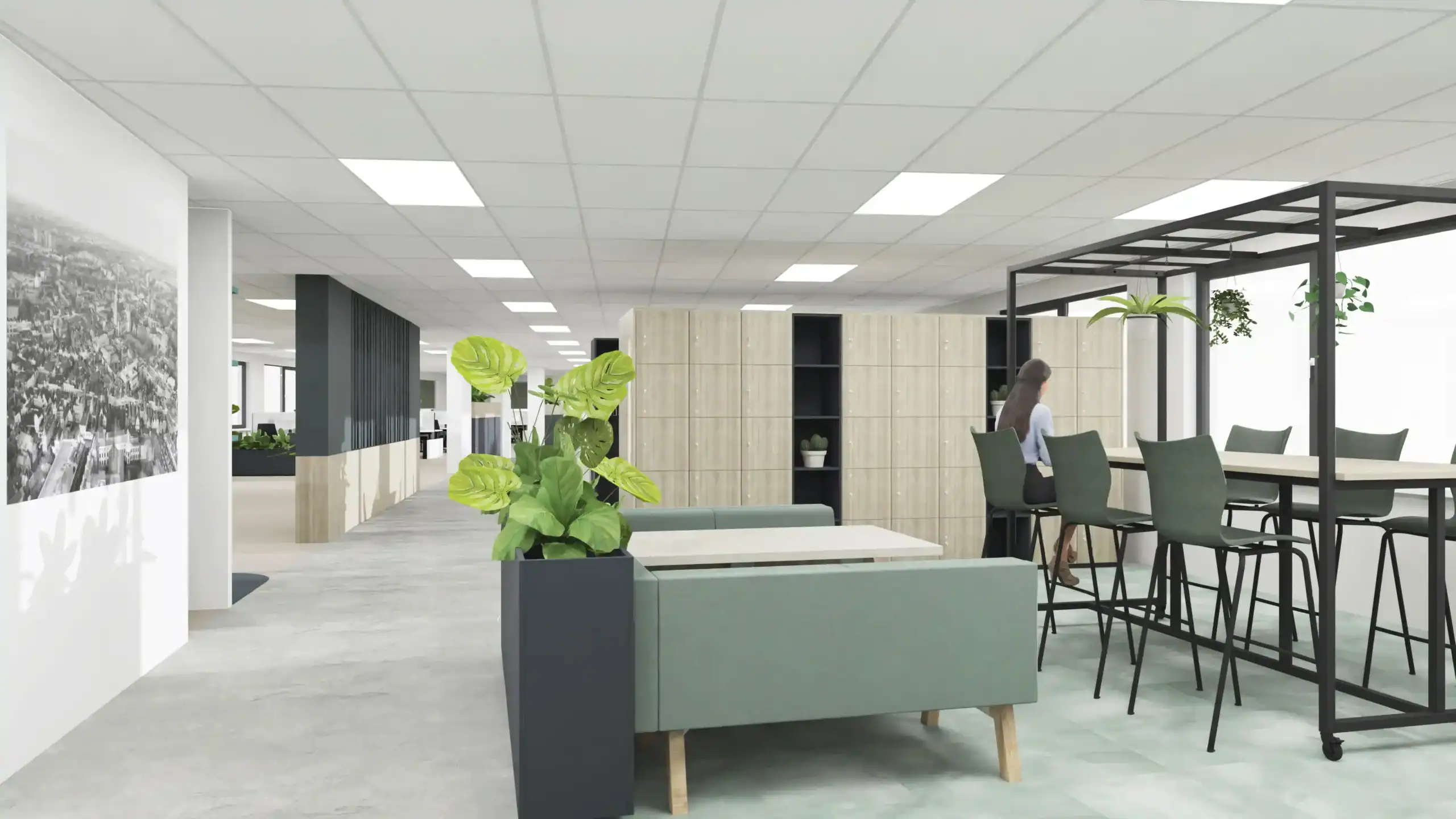 3D kantoorontwerp