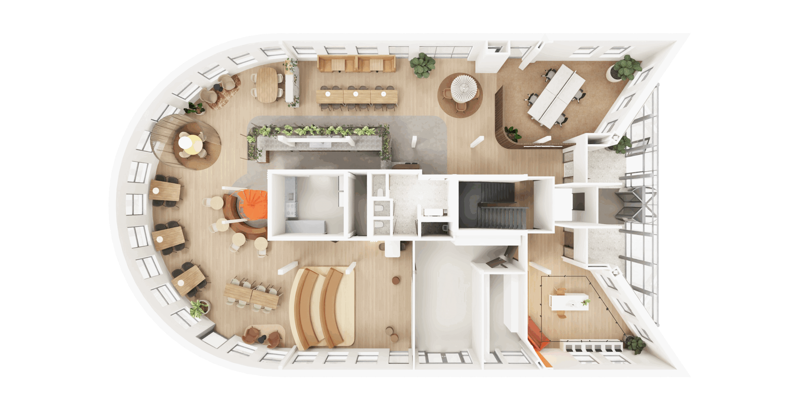 Ontwerp bedrijfsrestaurant